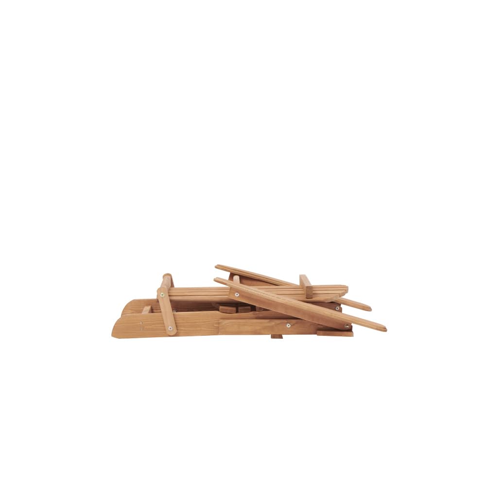 Solid Cedar Wood Folding Adirondack Chair Set of 2 E906