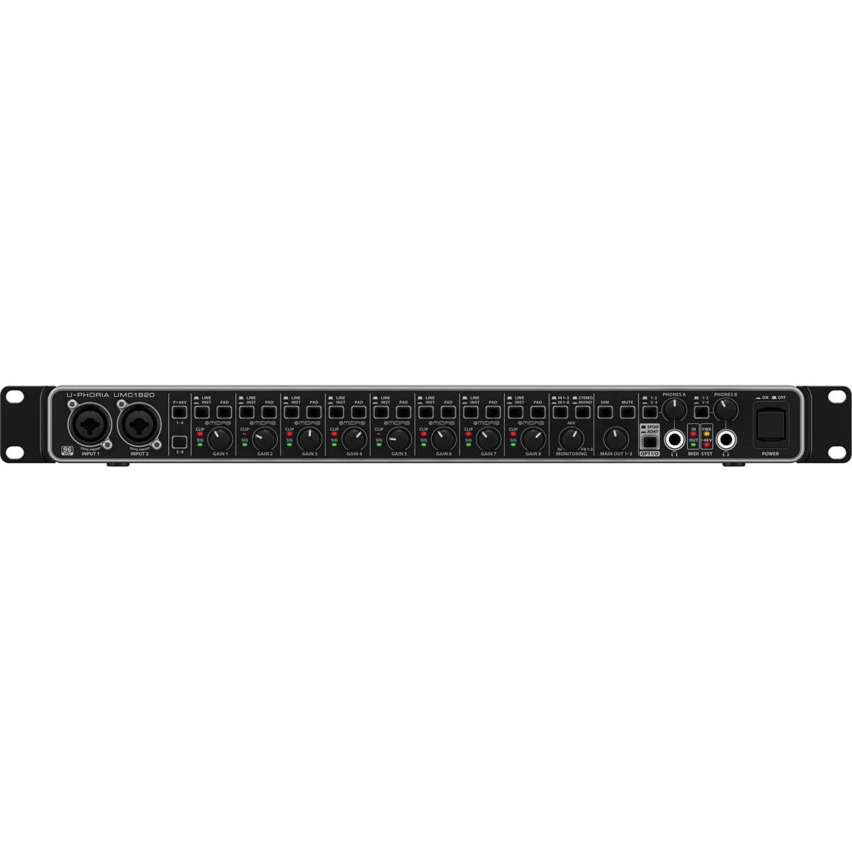 18x20 USB Audio/MIDI Interface with Mic Preamplifiers and ADAT I/O H9910