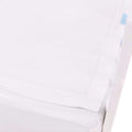 White Cotton Crib Sheet Set I760512