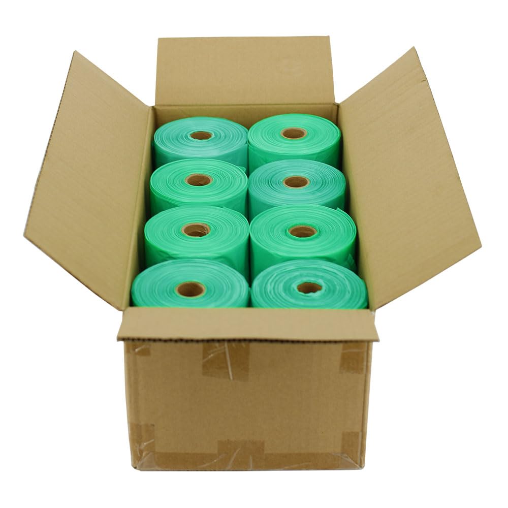 Jumbo Tie-Handle Pet Waste Bags, 2,400 Count, 8 Rolls B120487