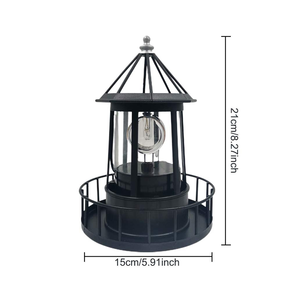 Solar Powered LED Lighthouse C6843