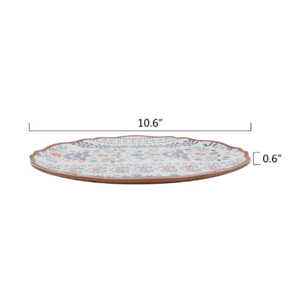 12-Piece Bamboo Melamine Dinnerware Set X774119