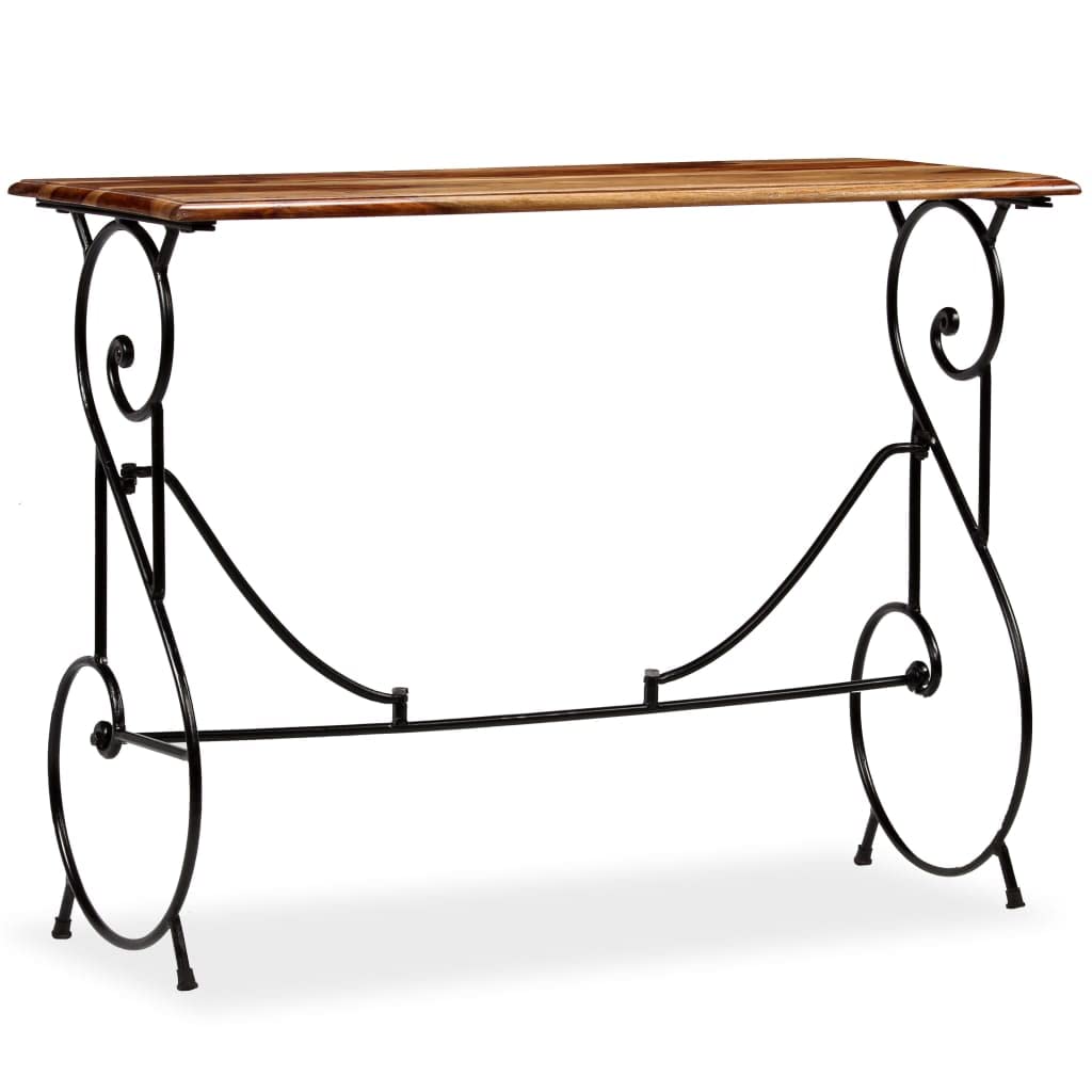 Solid Sheesham Wood Console Table G8907