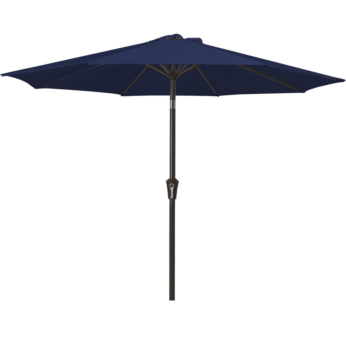9ft Patio Umbrella with Push Button Tilt and Crank Y81308