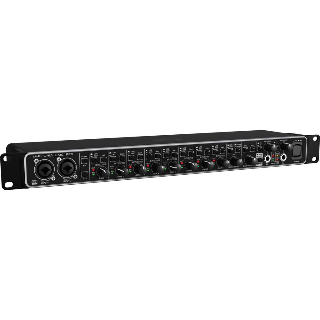 18x20 USB Audio/MIDI Interface with Mic Preamplifiers and ADAT I/O H9910