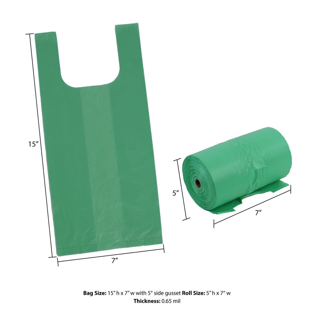 Jumbo Tie-Handle Pet Waste Bags, 2,400 Count, 8 Rolls B120487