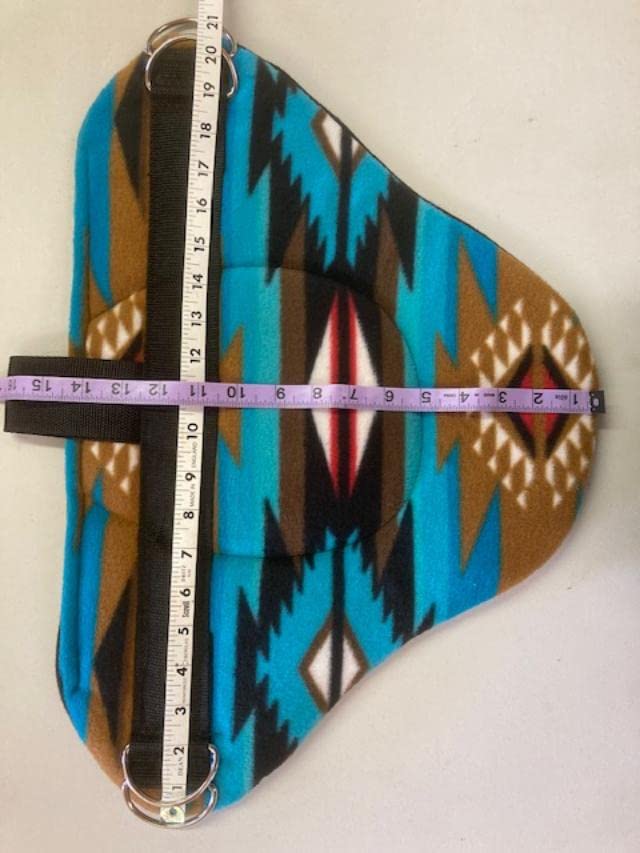 Turquoise Saddle Pad Set D49251
