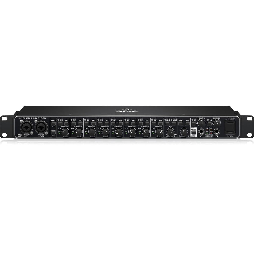 18x20 USB Audio/MIDI Interface with Mic Preamplifiers and ADAT I/O H9910