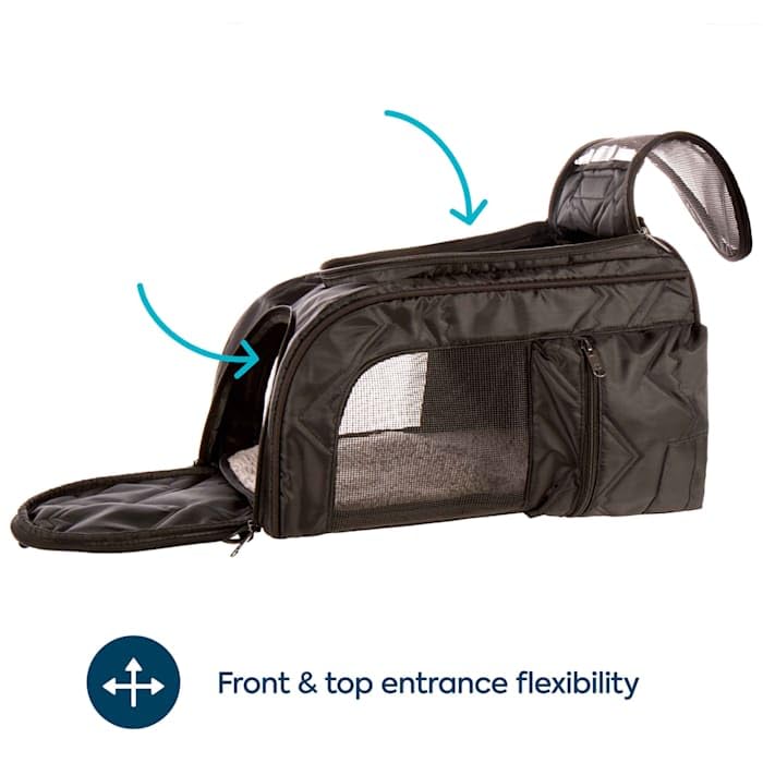 Black Medium Convertible Pet Carrier & Backpack Q962