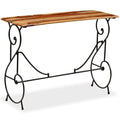 Solid Sheesham Wood Console Table G8907
