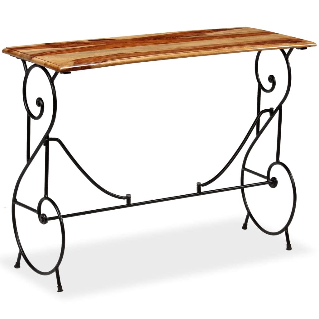 Solid Sheesham Wood Console Table G8907
