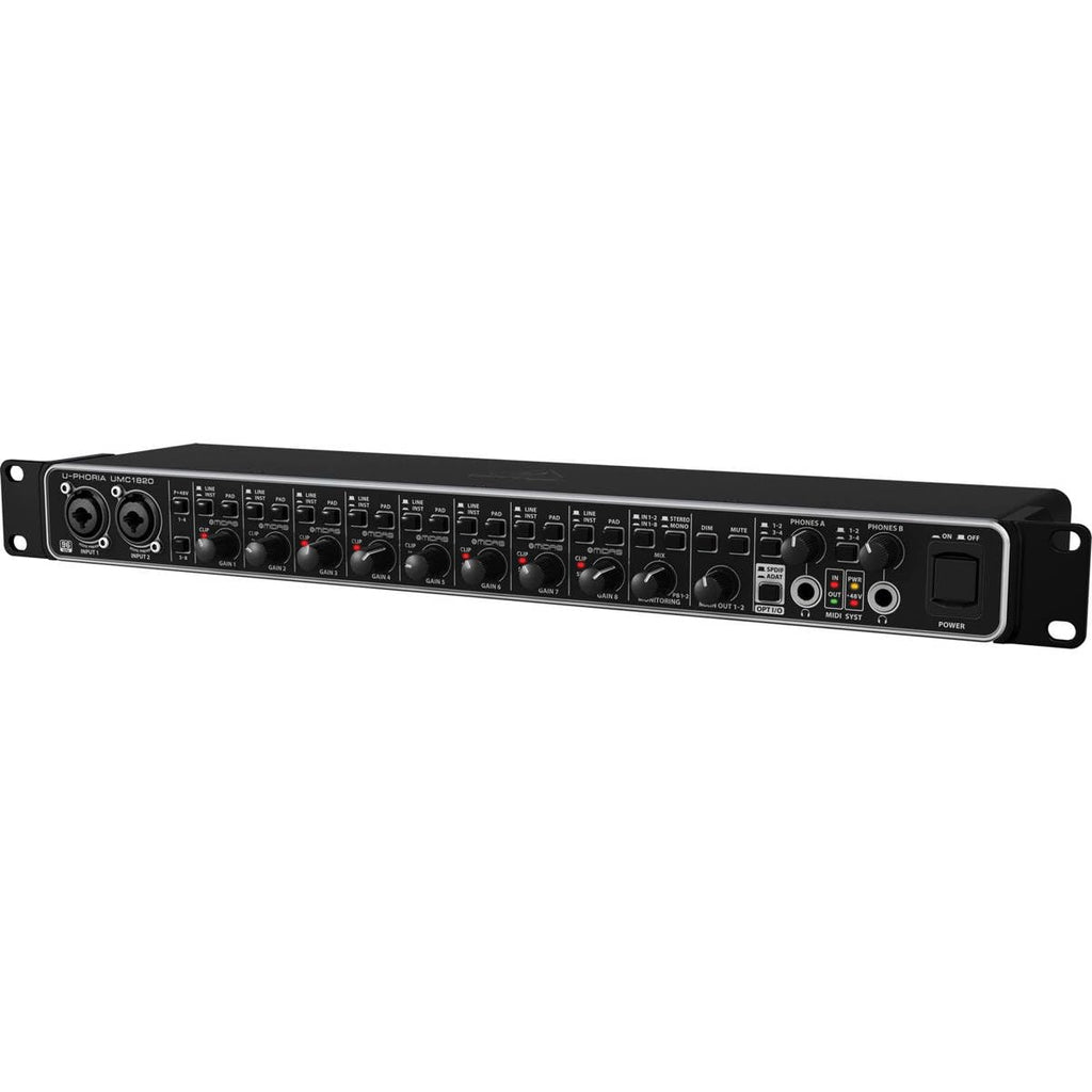 18x20 USB Audio/MIDI Interface with Mic Preamplifiers and ADAT I/O H9910
