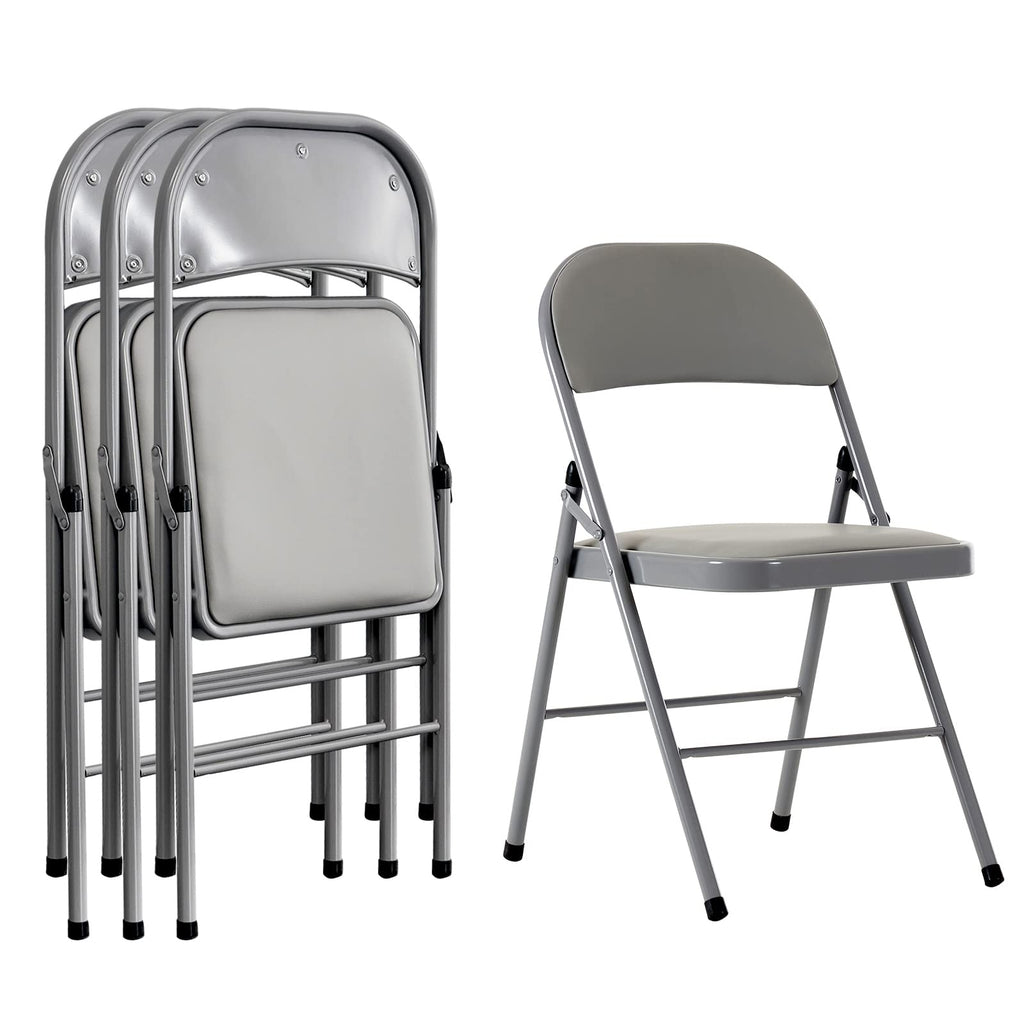 Foldable Iron PVC Chairs K385309