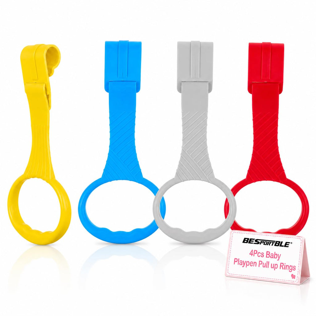 Baby Pull Up Rings 4Pcs Playpen Accessories U541178