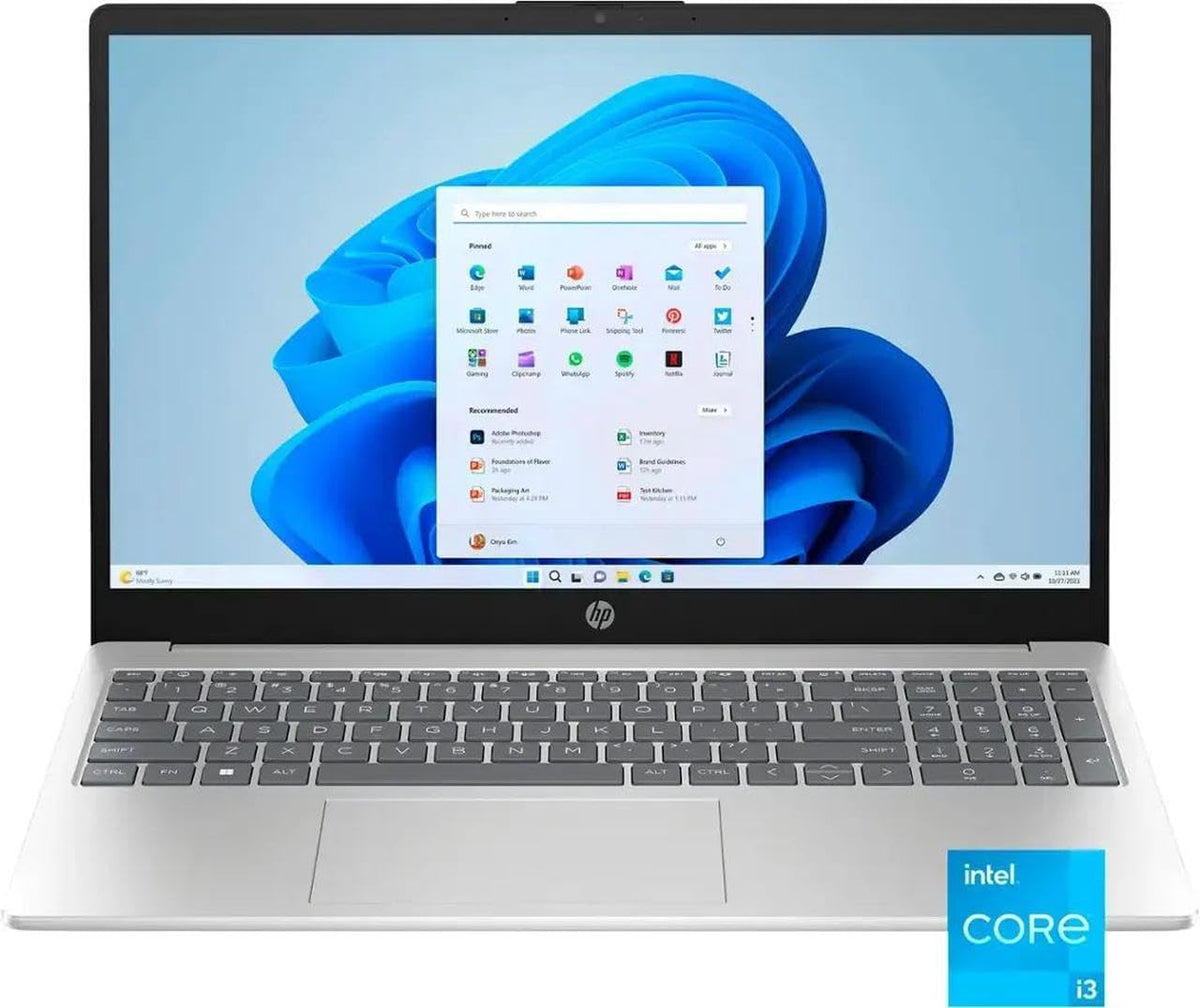 15.6" HD Touch Screen Laptop Intel Core i3 8GB RAM 256GB SSD Q92707