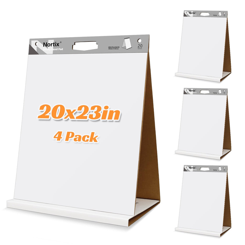Sticky Easel Pads 20x23 Inches 20 Sheets 4 Pads R853246