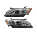 Pair of 2 Front Left-Right Headlights Assembly Replacement O7474