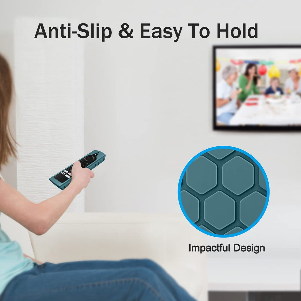 Silicone Case for Fire TV Alexa Voice Remote Enhanced L909