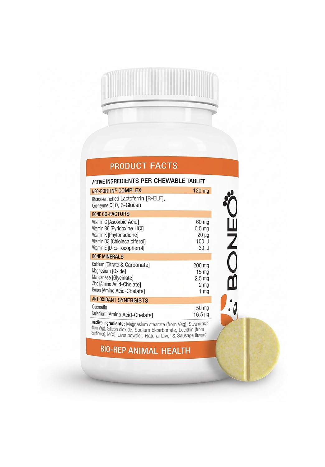 90 Ct Chewable Tablets Liver and Sausage Flavor Dog Supplement W401143