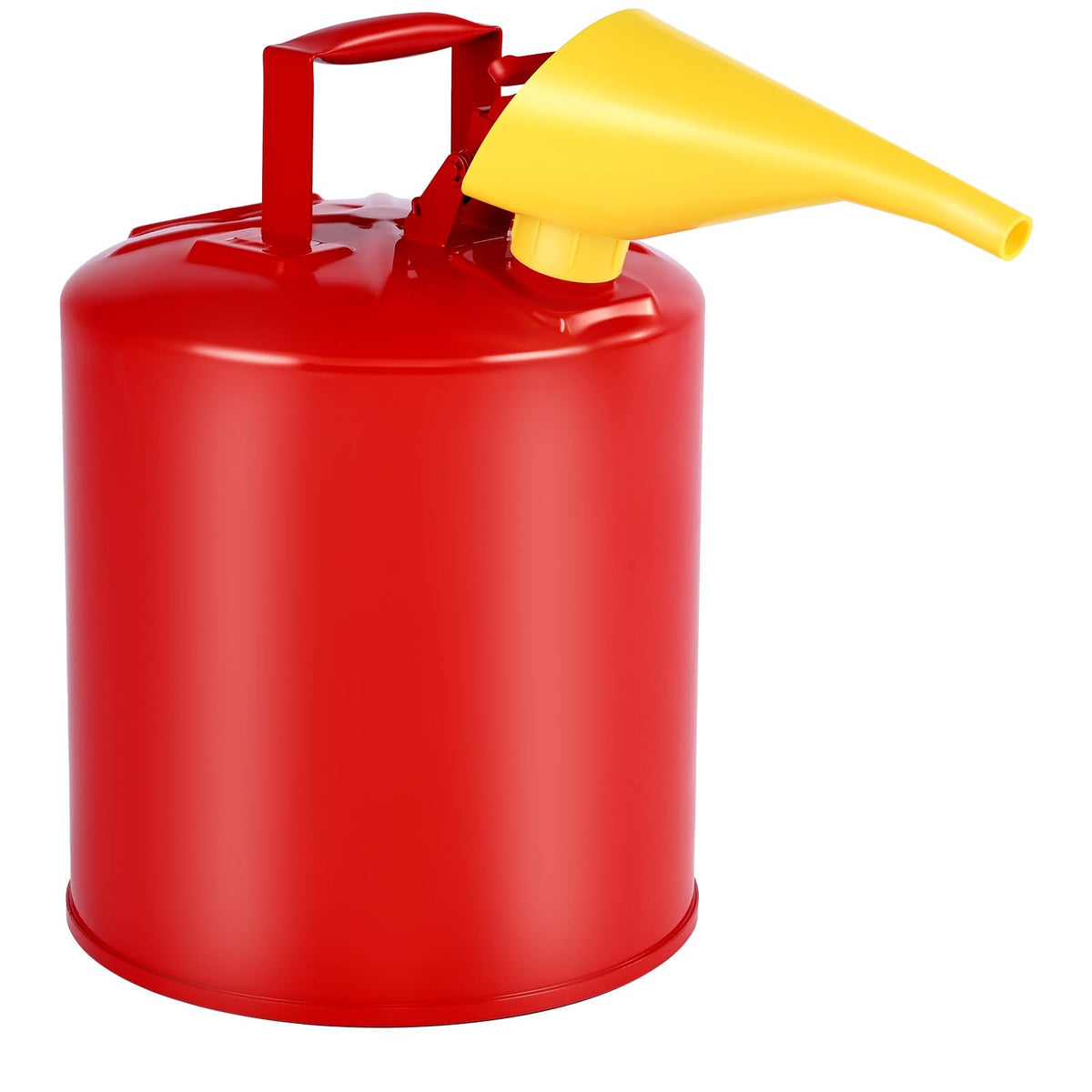 5 Gallon Red Metal Safety Gas Can with Flame Arrester Y976