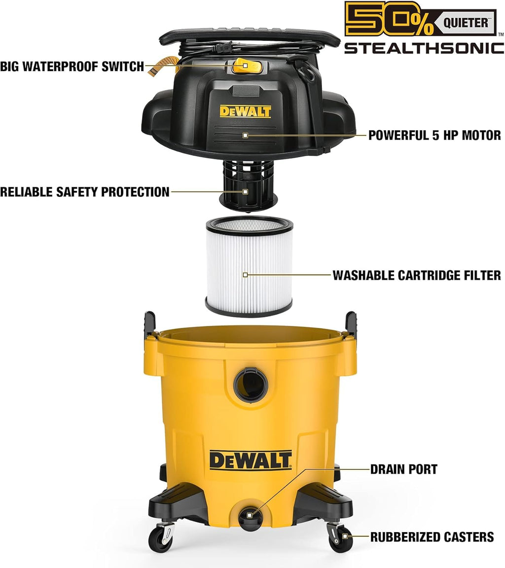 16 Gallon Wet/Dry Shop Vacuum O75710