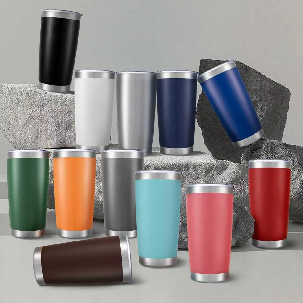20 oz Stainless Steel Insulated Tumbler with Lid Q5296