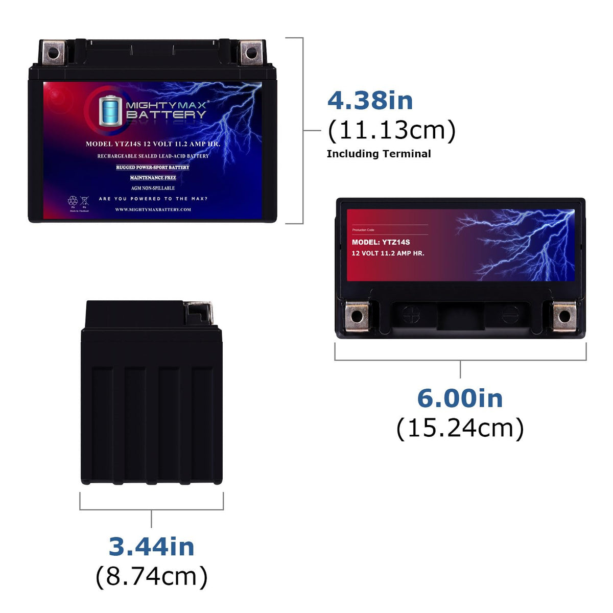12V 11.2Ah Battery E447