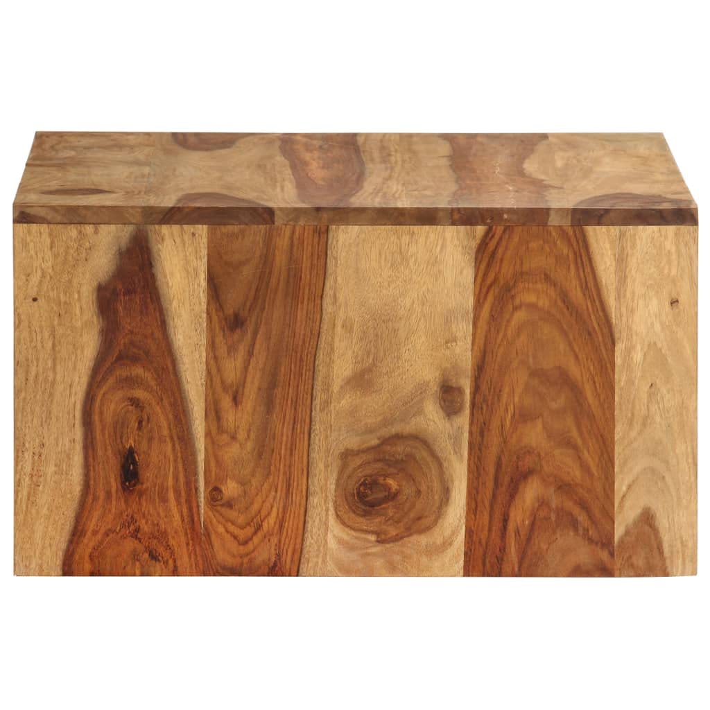 2 pcs Solid Sheesham Wood Nesting Tables W34828