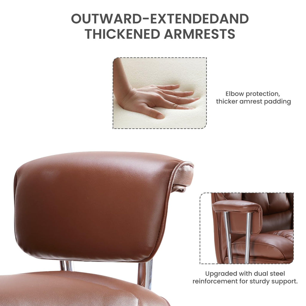 Big and Tall Executive Chair with Foot Rest S17863