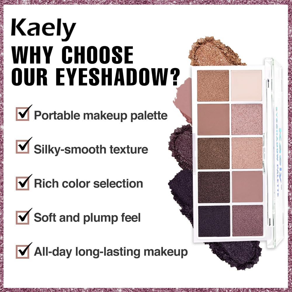 10 Color Matte and Shimmer Eyeshadow Palette S375