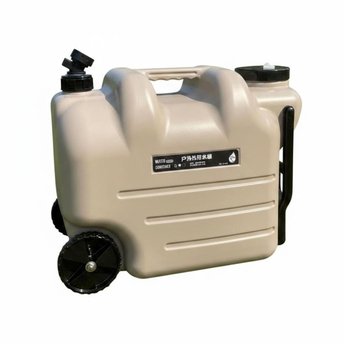 Portable Water Dispenser with Faucet Wheels Large Capacity F194