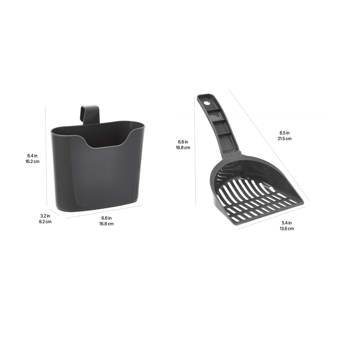 Cat Litter Scoop with Holder P93489