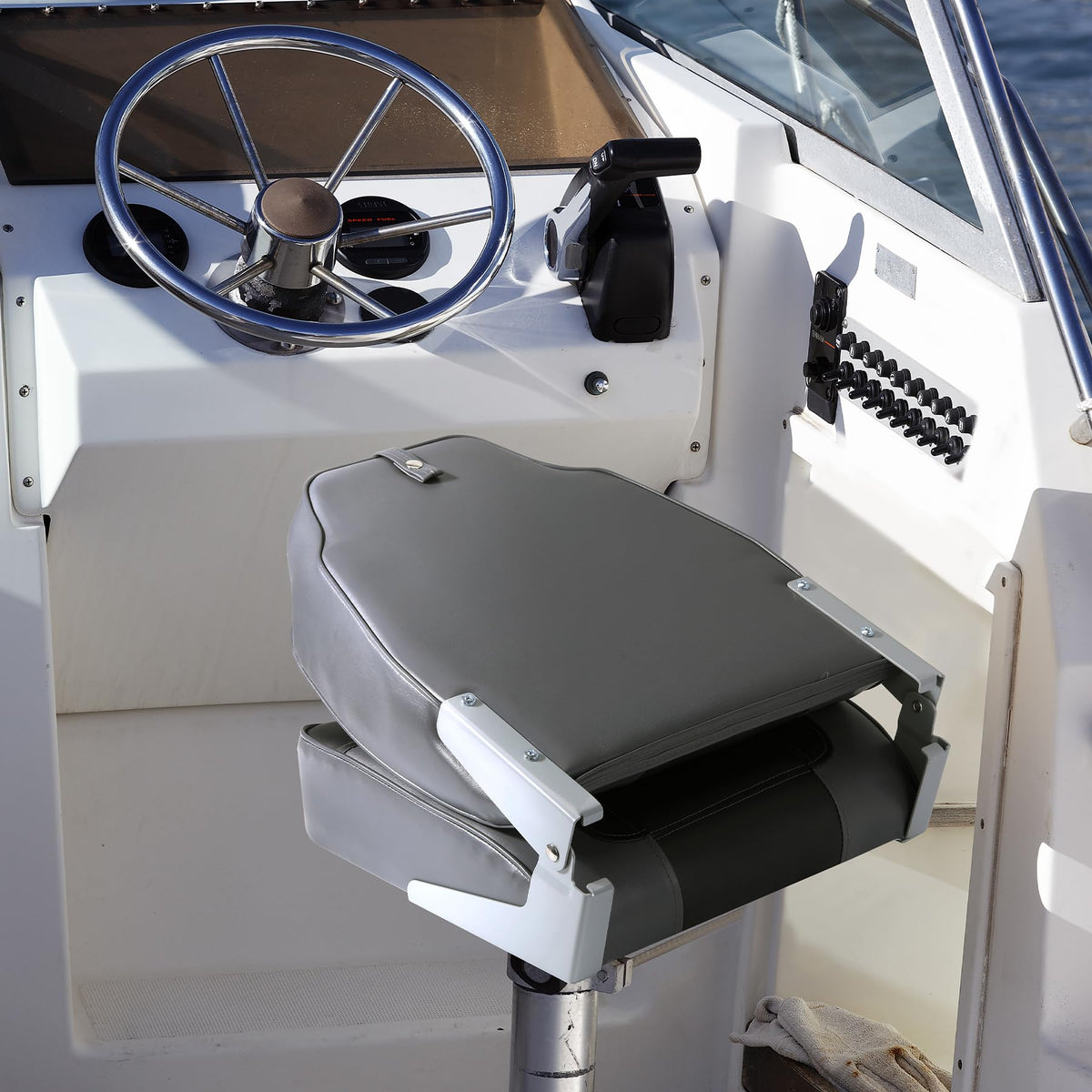 2 Pack High Back Folding Boat Seats T796763