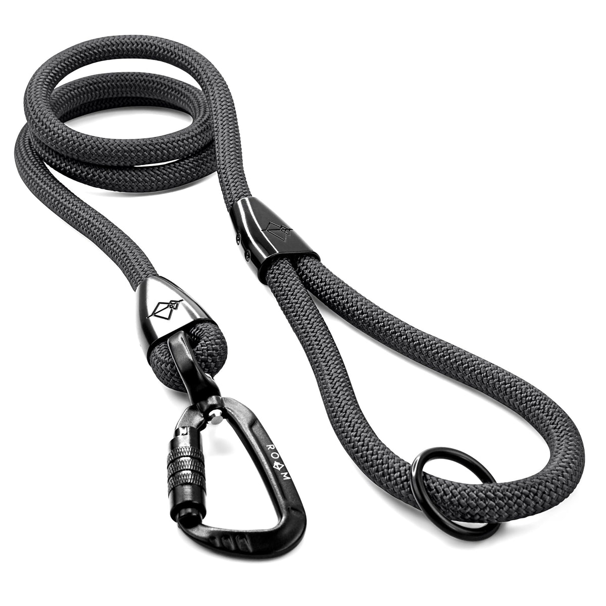 Climbing Rope Leash with Autolocking Carabiner, 6ft J683193