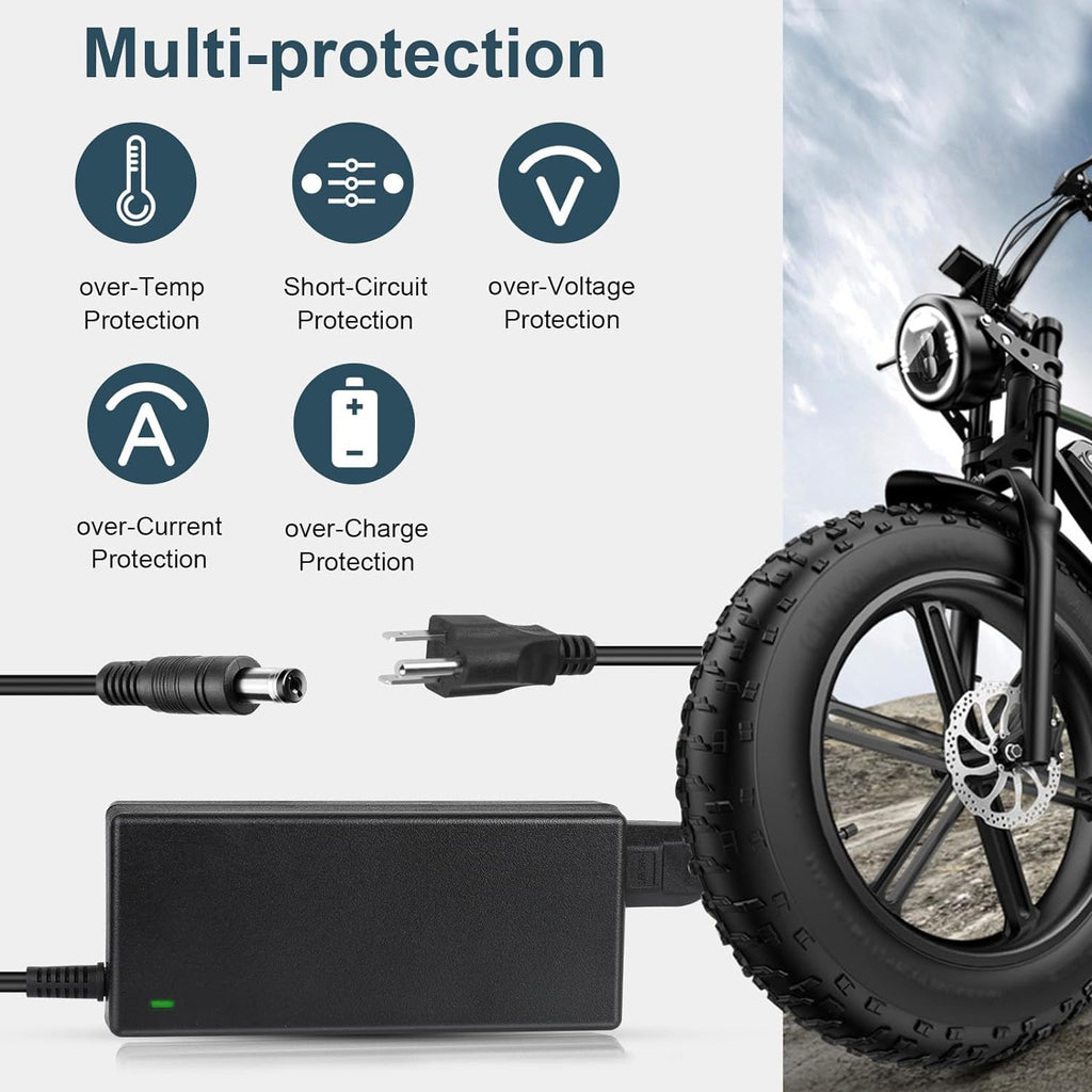 42V 2A Electric Scooter Charger with 7 Plugs K578