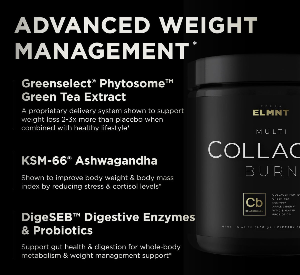 Chocolate Collagen Powder with Probiotics, Hyaluronic Acid & Biotin Q8477
