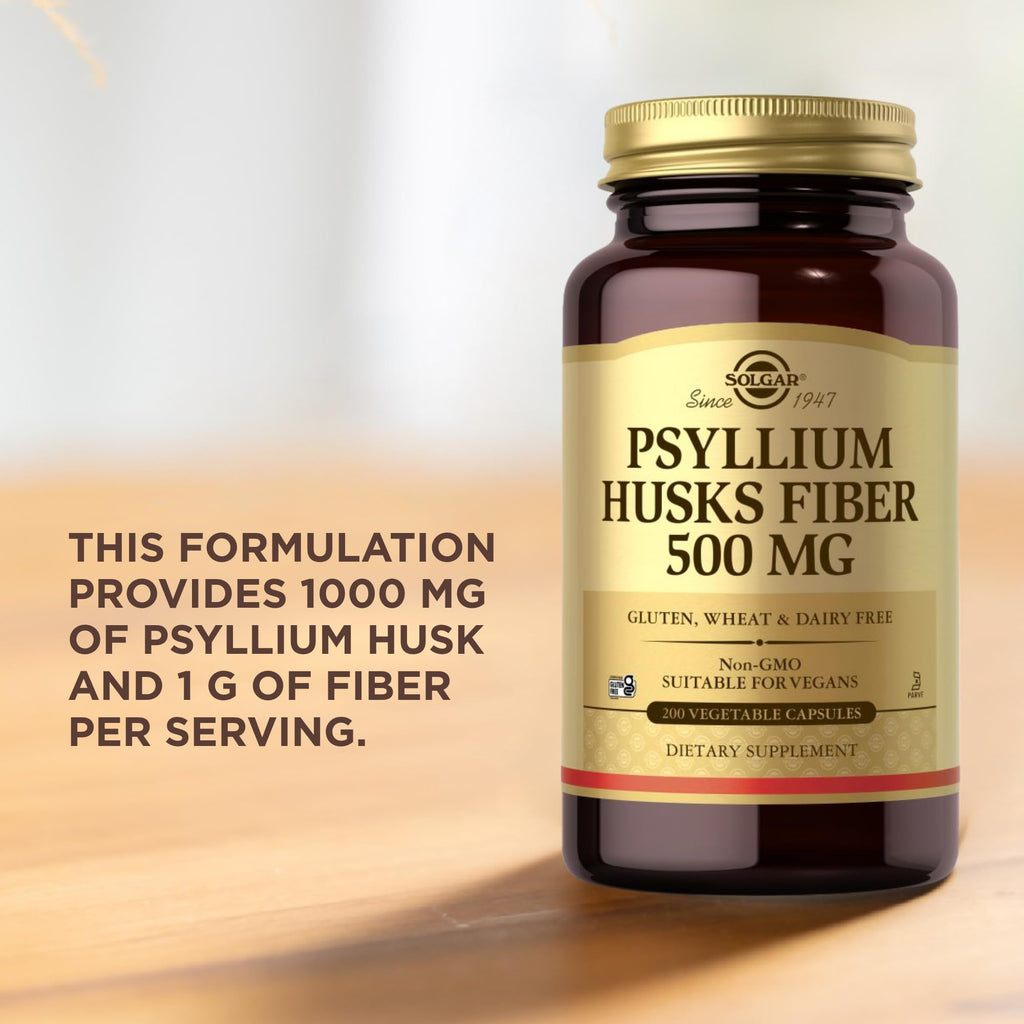 Psyllium Husks Fiber 200 VCaps U6010