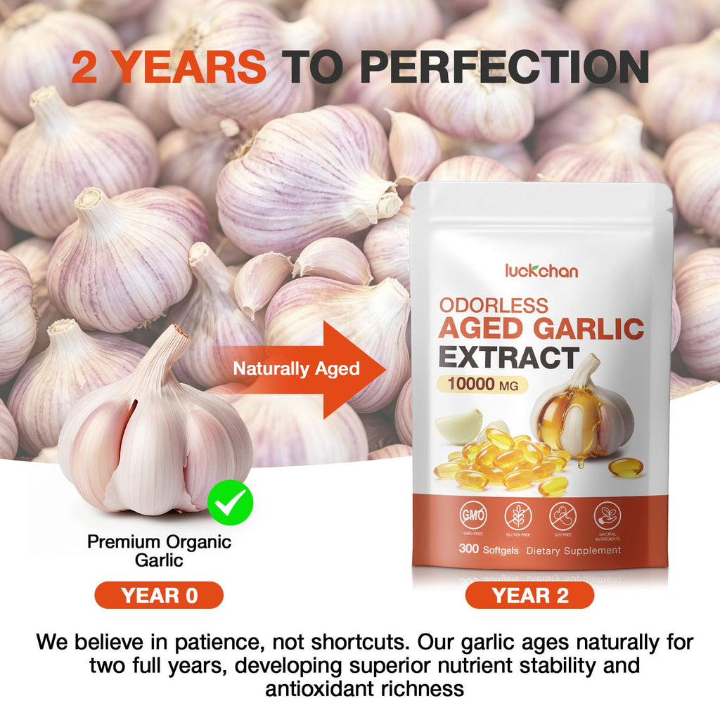 Odorless Garlic Extract 10000mg Softgels E1201
