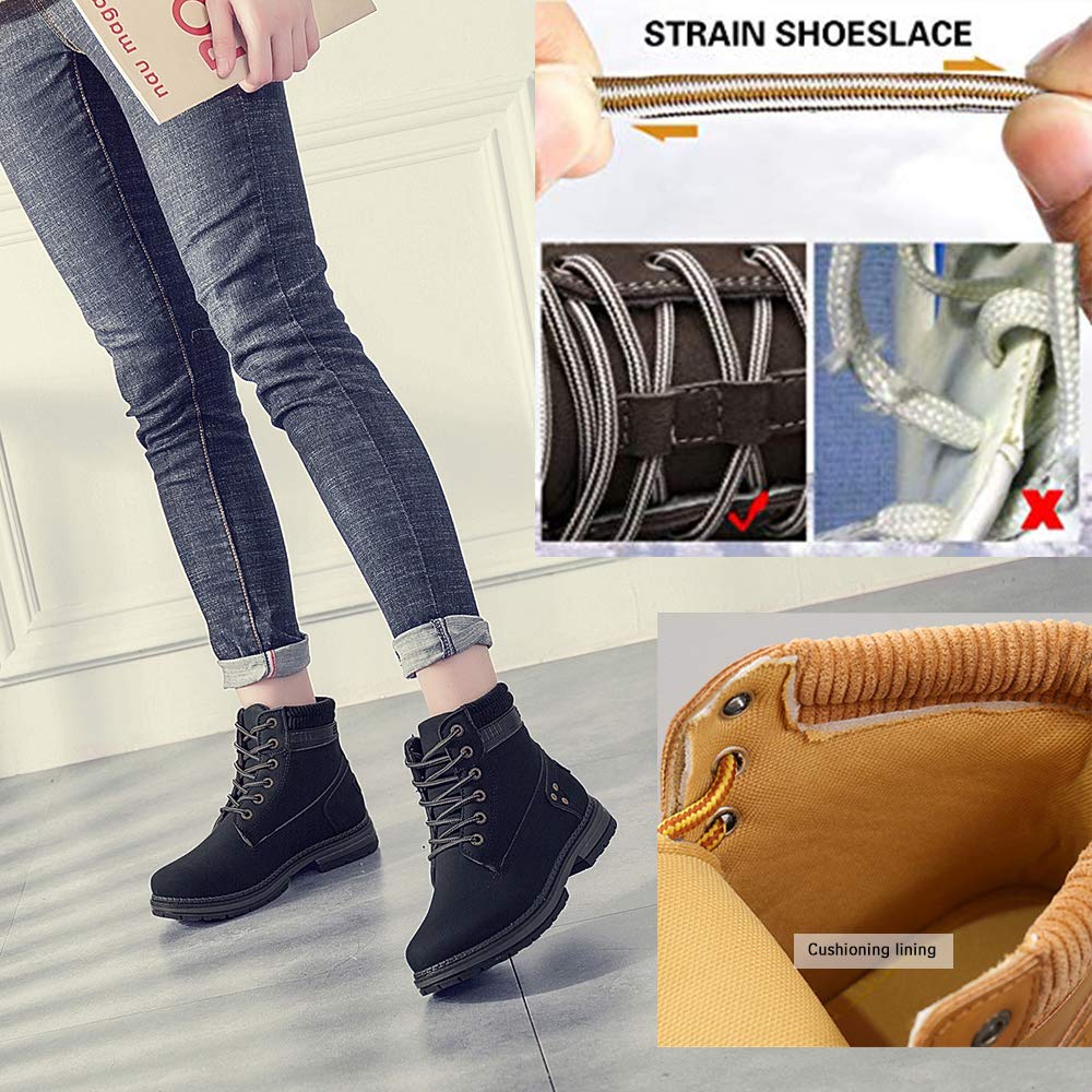 Women's Lace-Up Ankle Boots T504