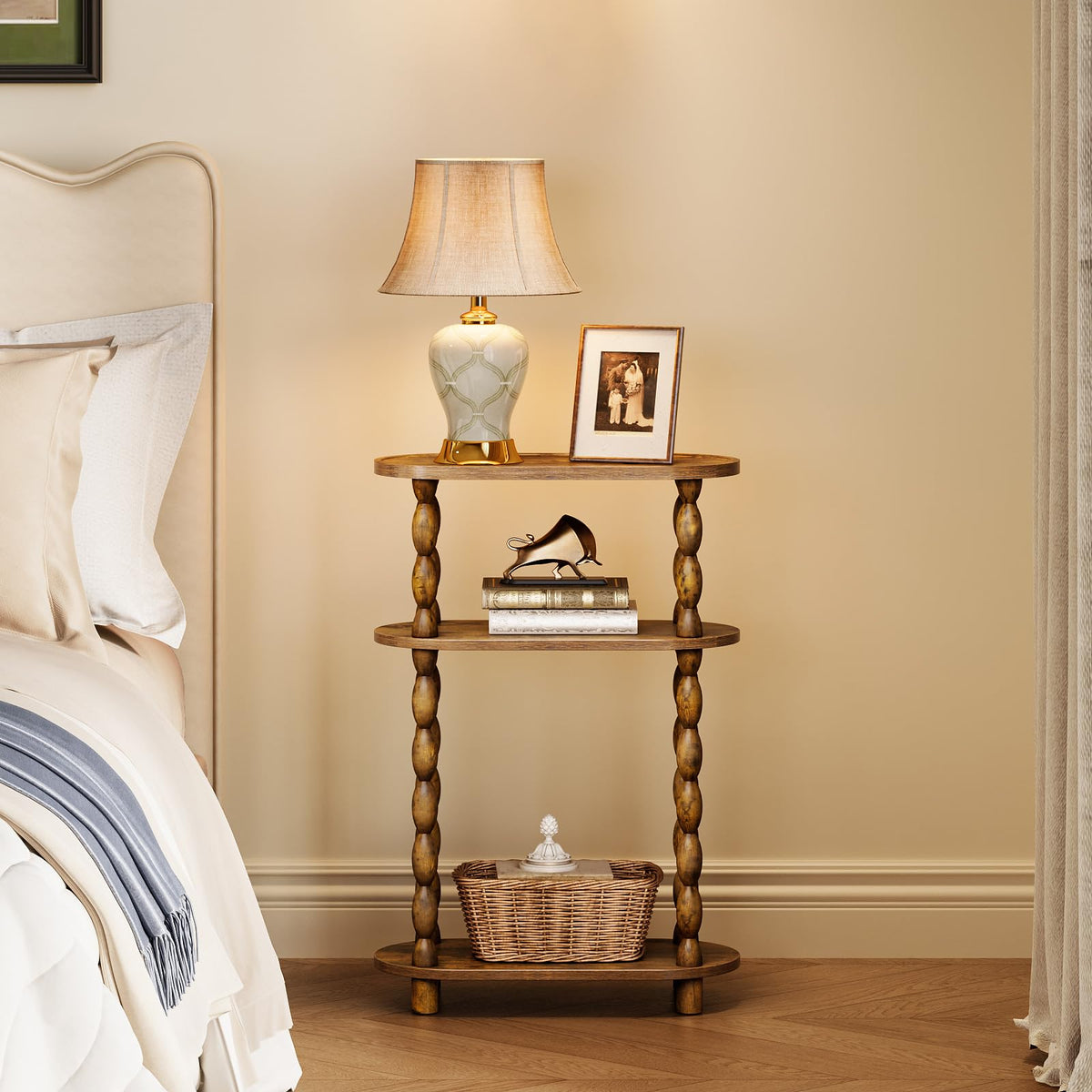 Narrow 3-Tier End Table L18540