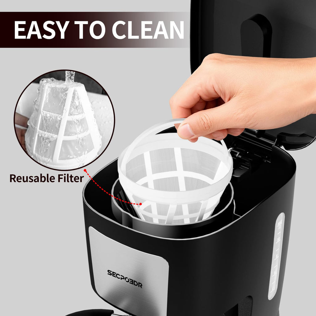 12 Cup Programmable Drip Coffee Maker U497966