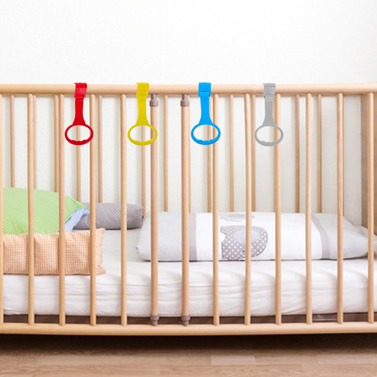 Baby Pull Up Rings 4Pcs Playpen Accessories U541178
