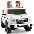 24v 2 Seater Kids Ride on Car with Remote Control White Y1719