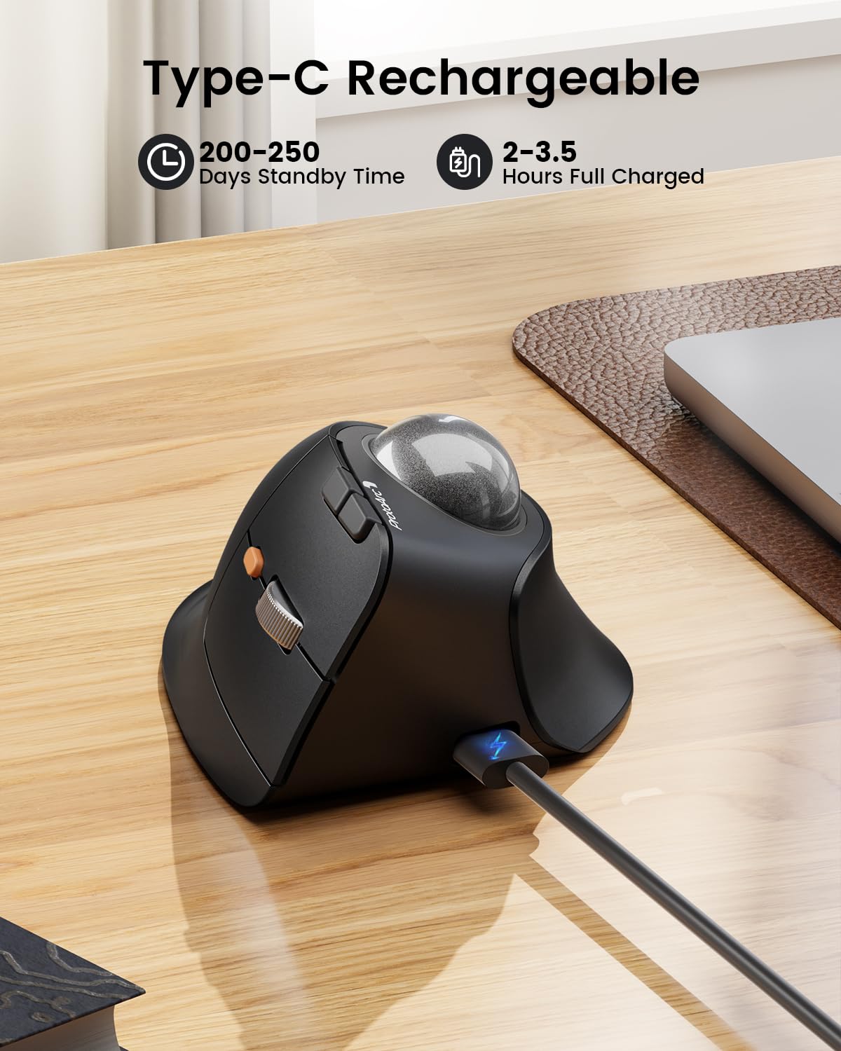 Wireless Vertical Trackball Mouse S180