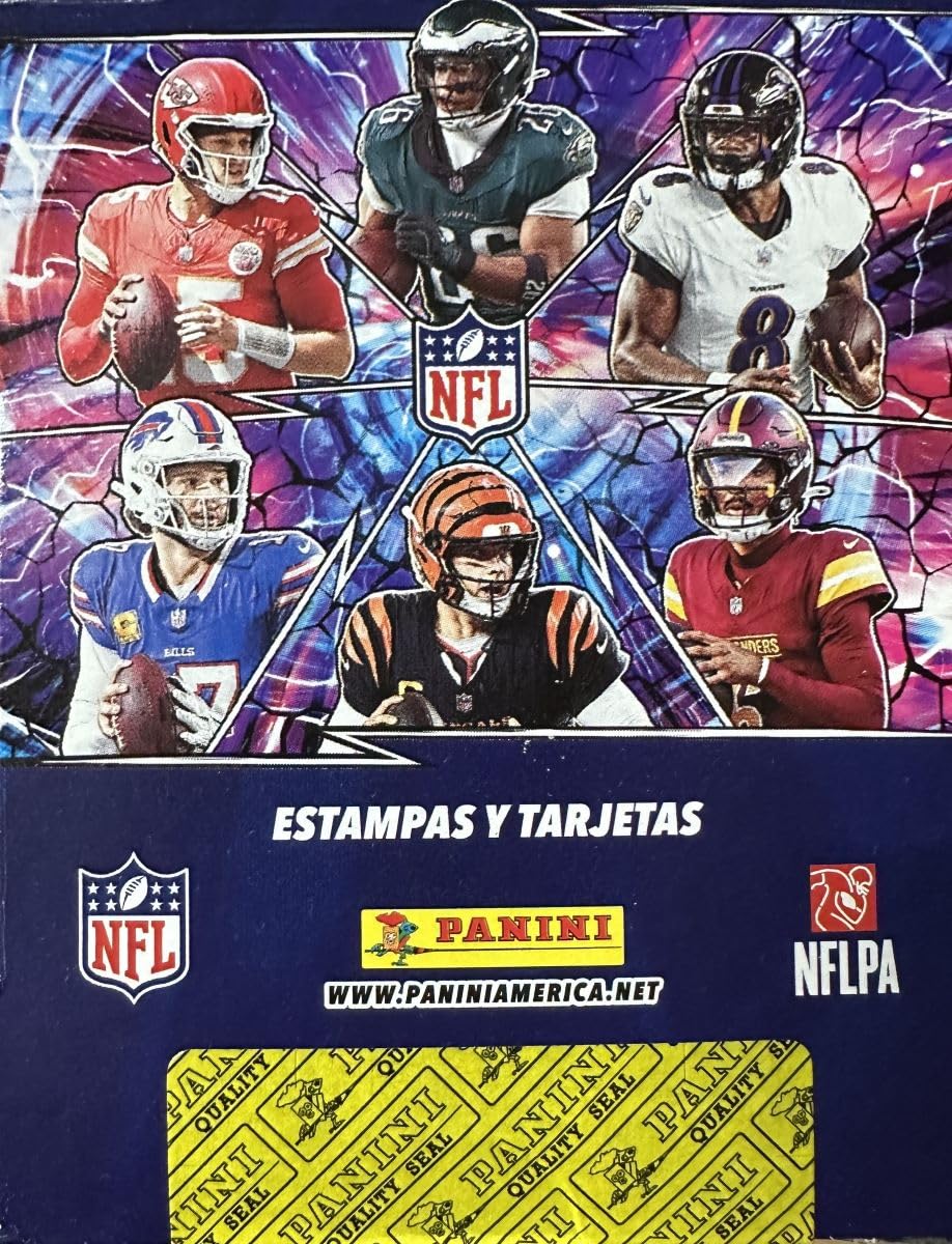 Football Sticker Collection Unopened Box with 50 Packs T79641