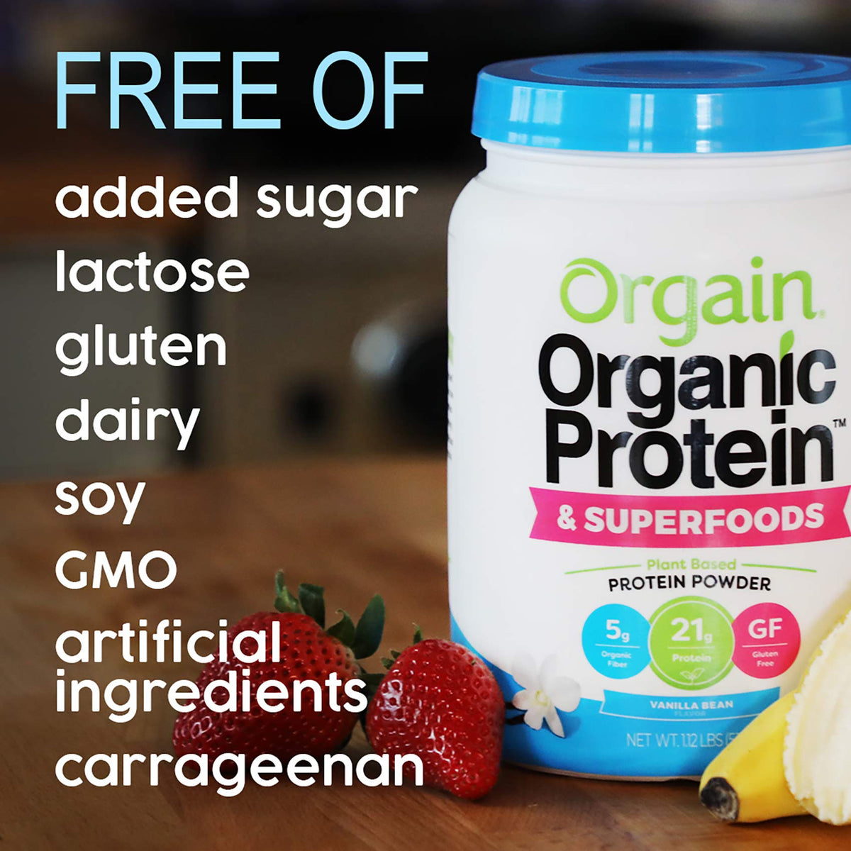 Organic Plant Based Protein Powder U77982
