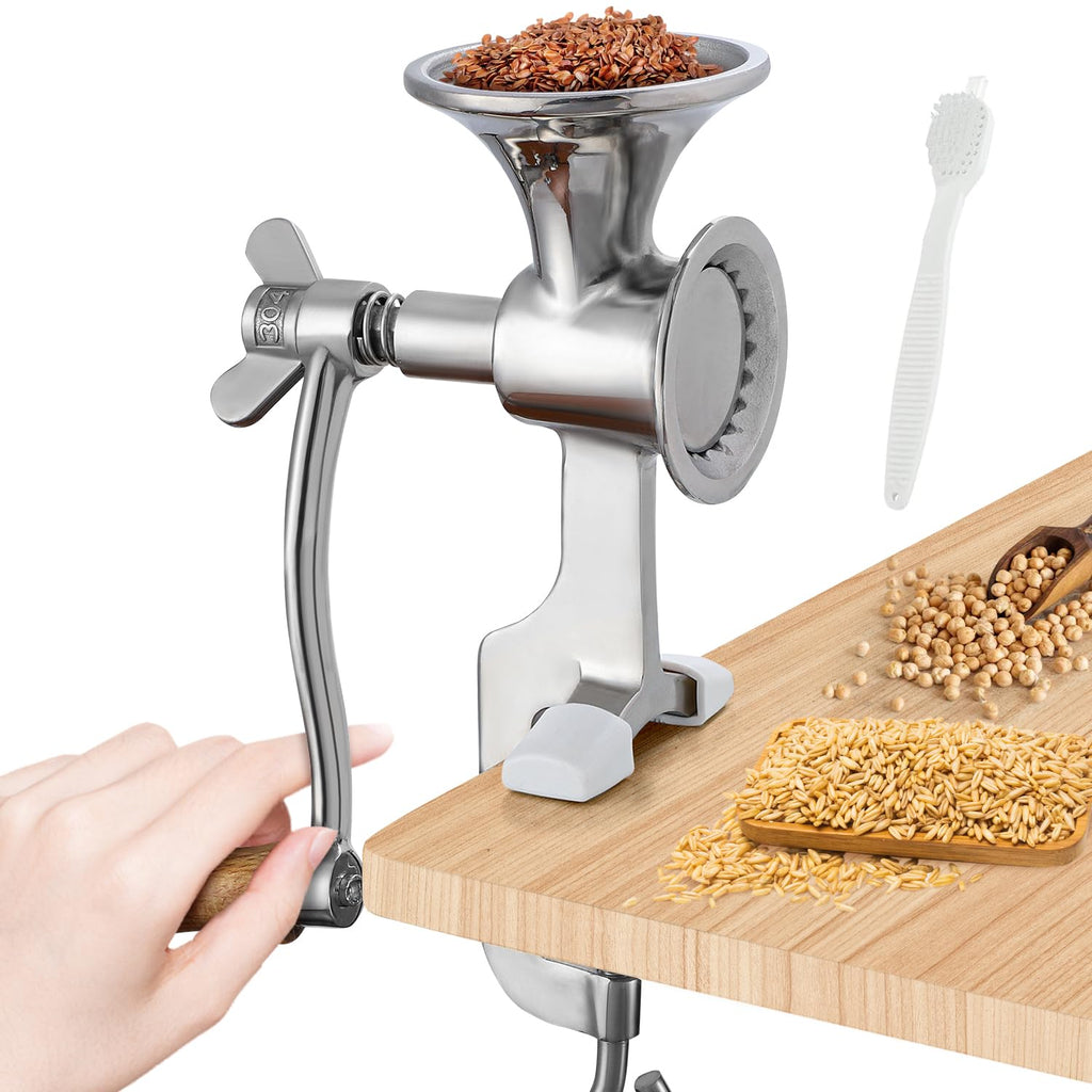 Manual Stainless Steel Grain Mill V16694
