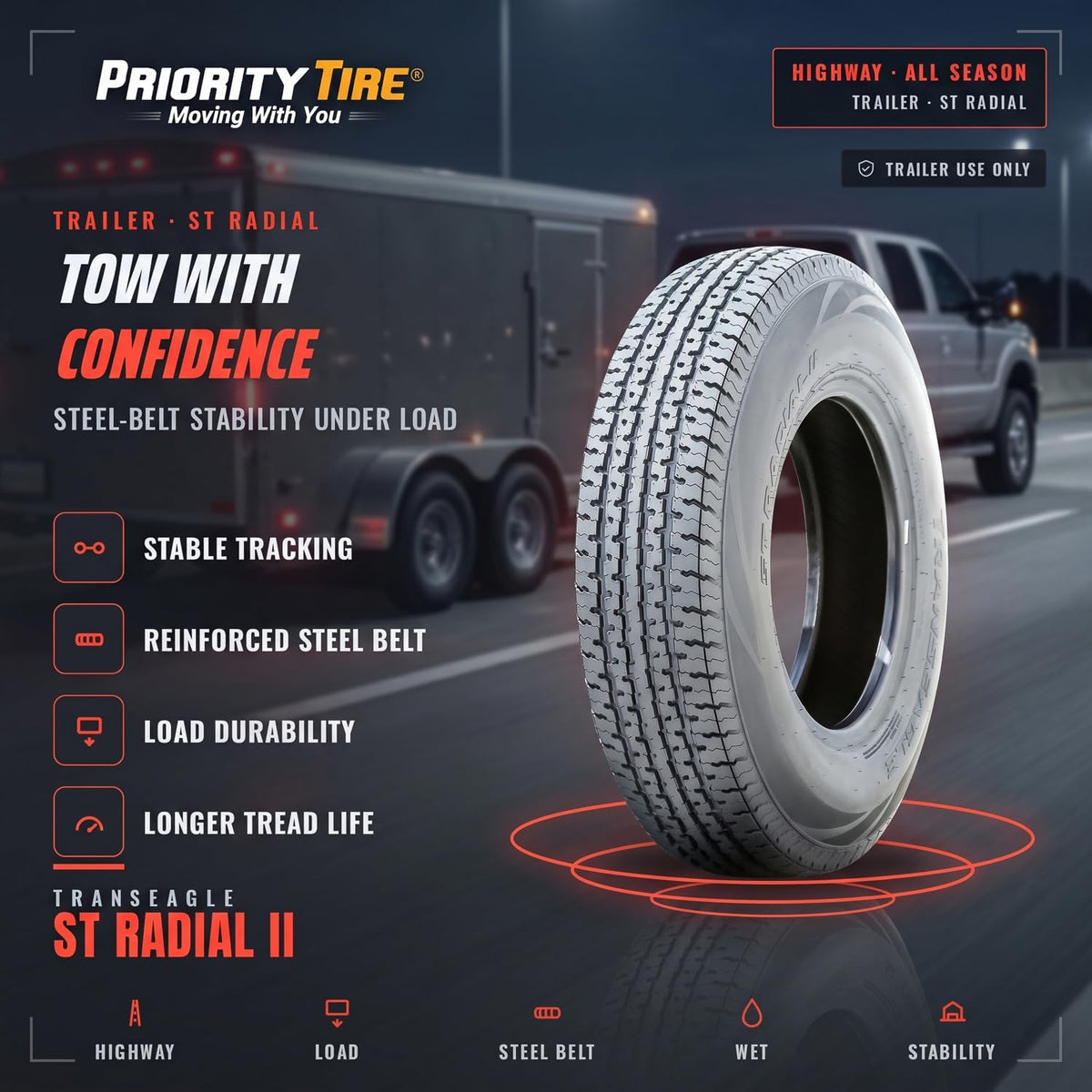 ST225/75R15 All Season Tire N289