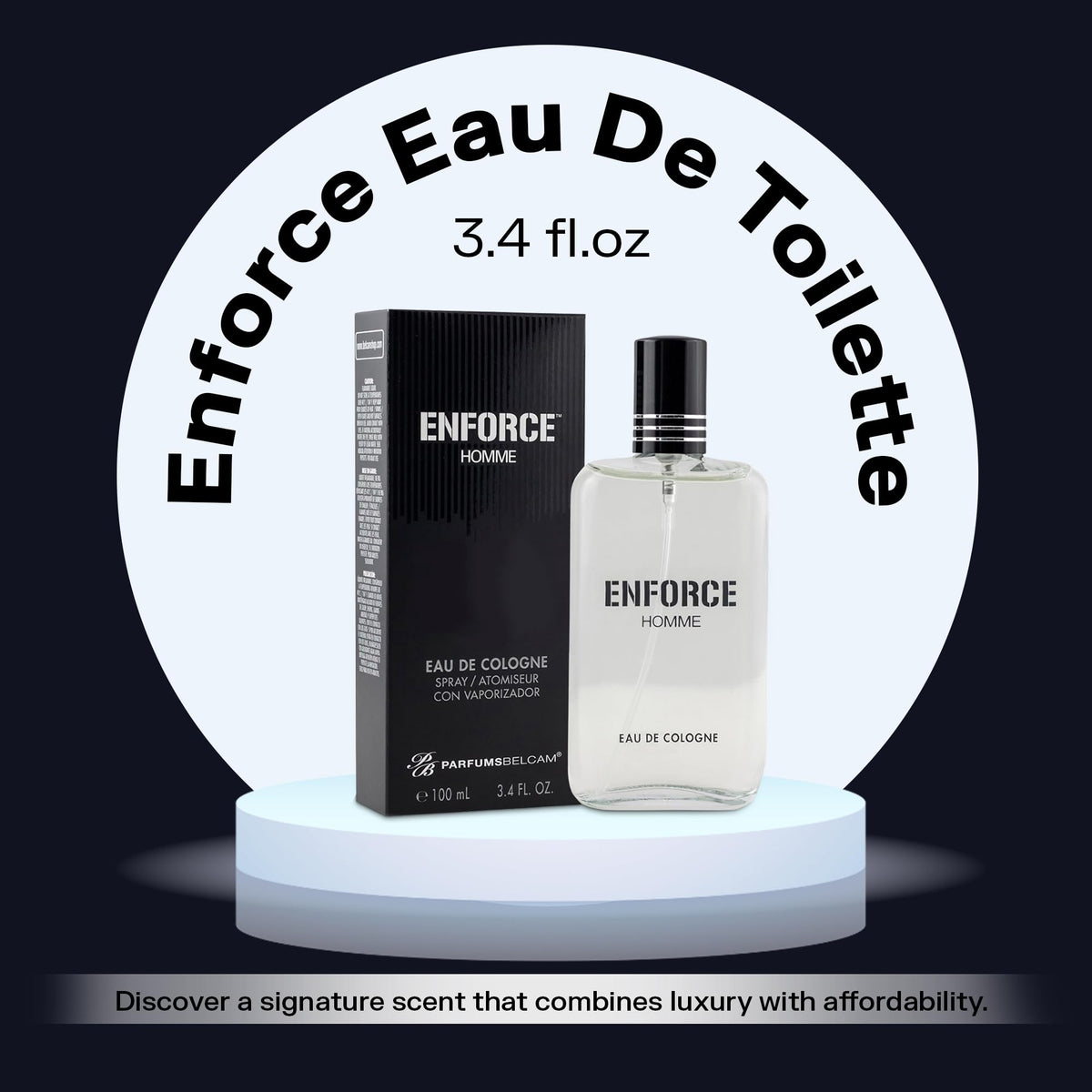 Eau de Toilette Spray Woody Sandalwood Citrus Musk 3.4 Fl Oz Q35408