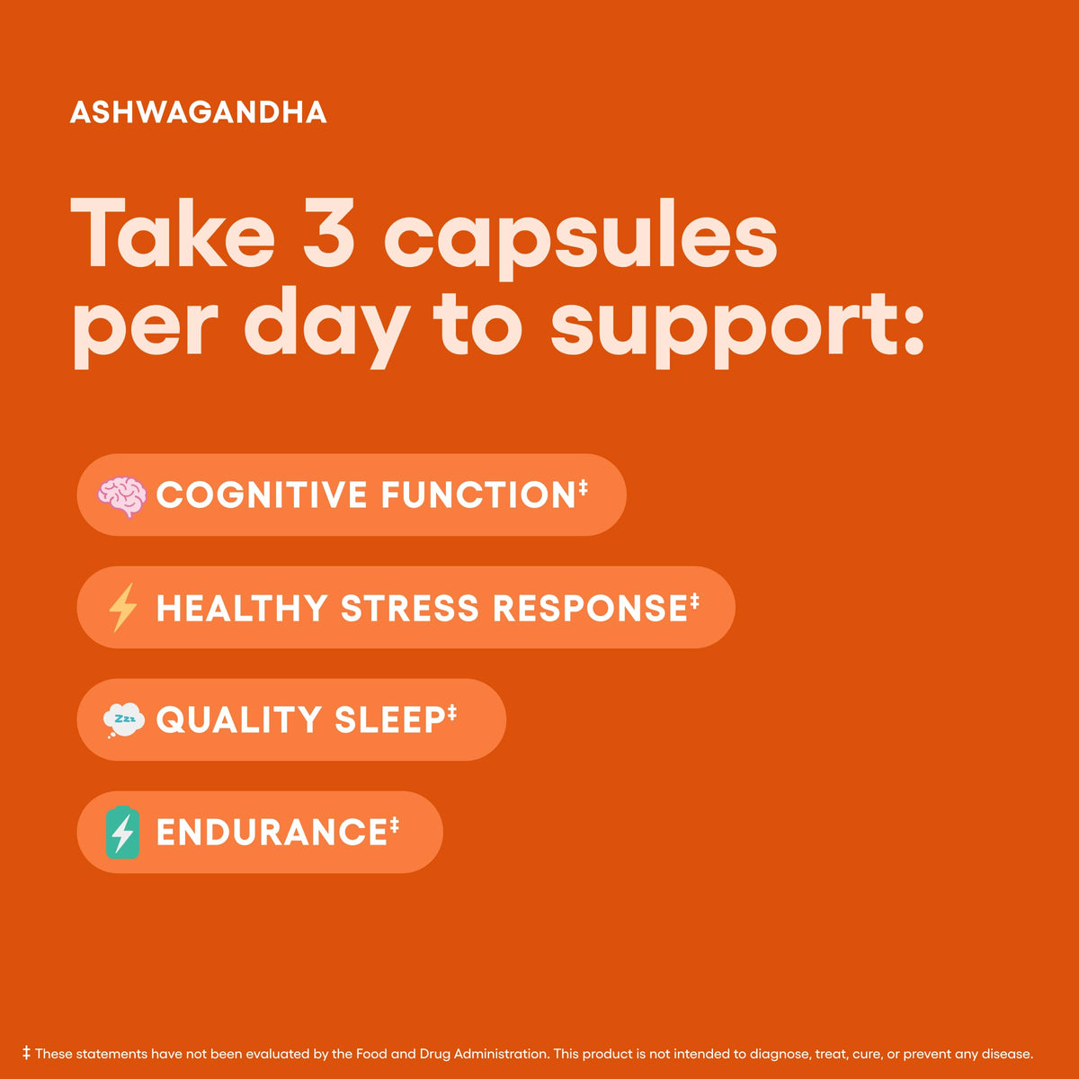 Organic Ashwagandha Root Powder 1950mg 90 Veggie Capsules G39638